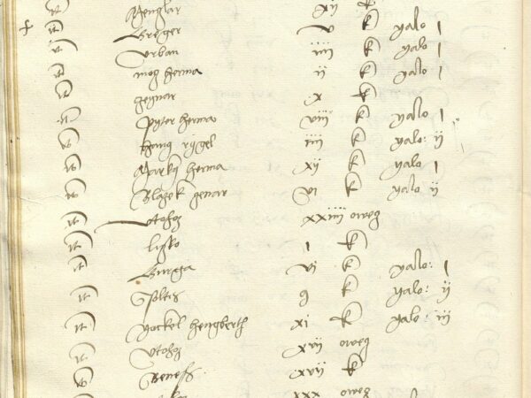 Nazwiska koziańskie w XVI wieku