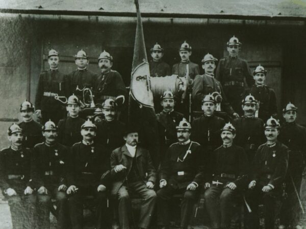 Towarzystwo Straży Ogniowej w Kozach 1906 r.