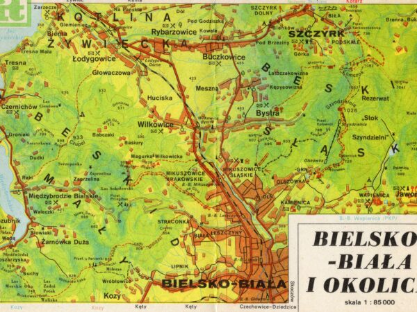 Kozy na starych mapach