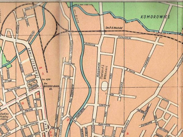 Plan Bielska-Białej z 1967 r.