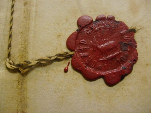 Koziańskie detale – pieczęć lakowa Gminy Kozy 1895 r.