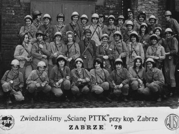 Ściana węglowa w kopalni „Zabrze” 1965-1979