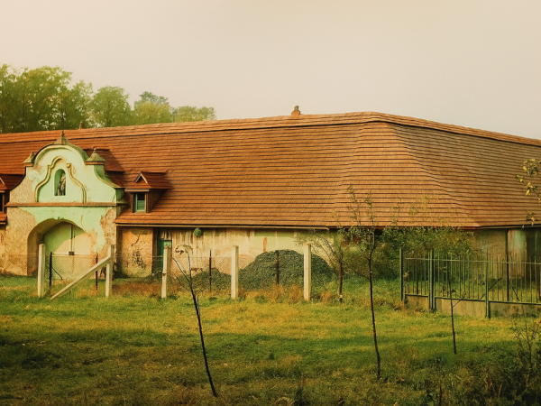 Kozy w kolorze – stodoła dworska