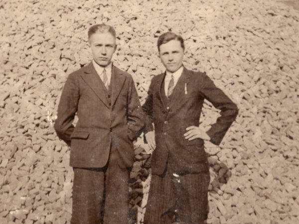 Portret mężczyzn w koziańskim kamieniołomie