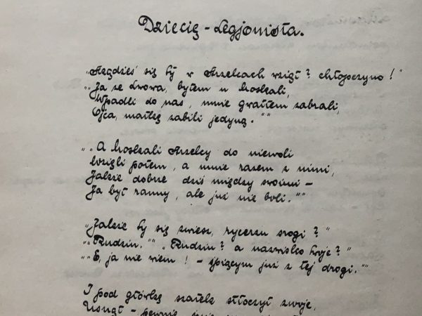 „Dziecię – Legjonista”